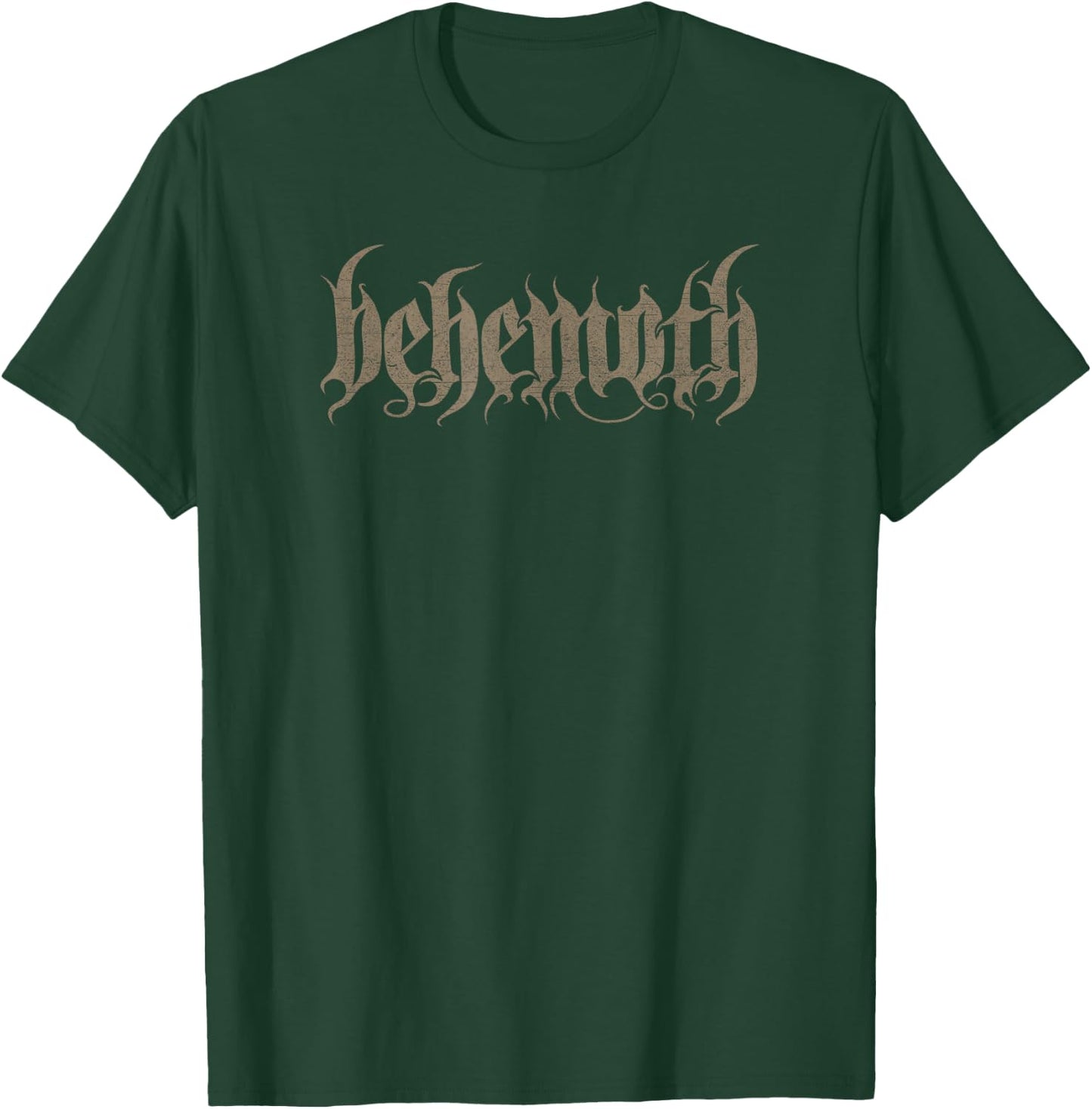 Behemoth - Gold Logo , black T-Shirt - T-Shirt | Forest