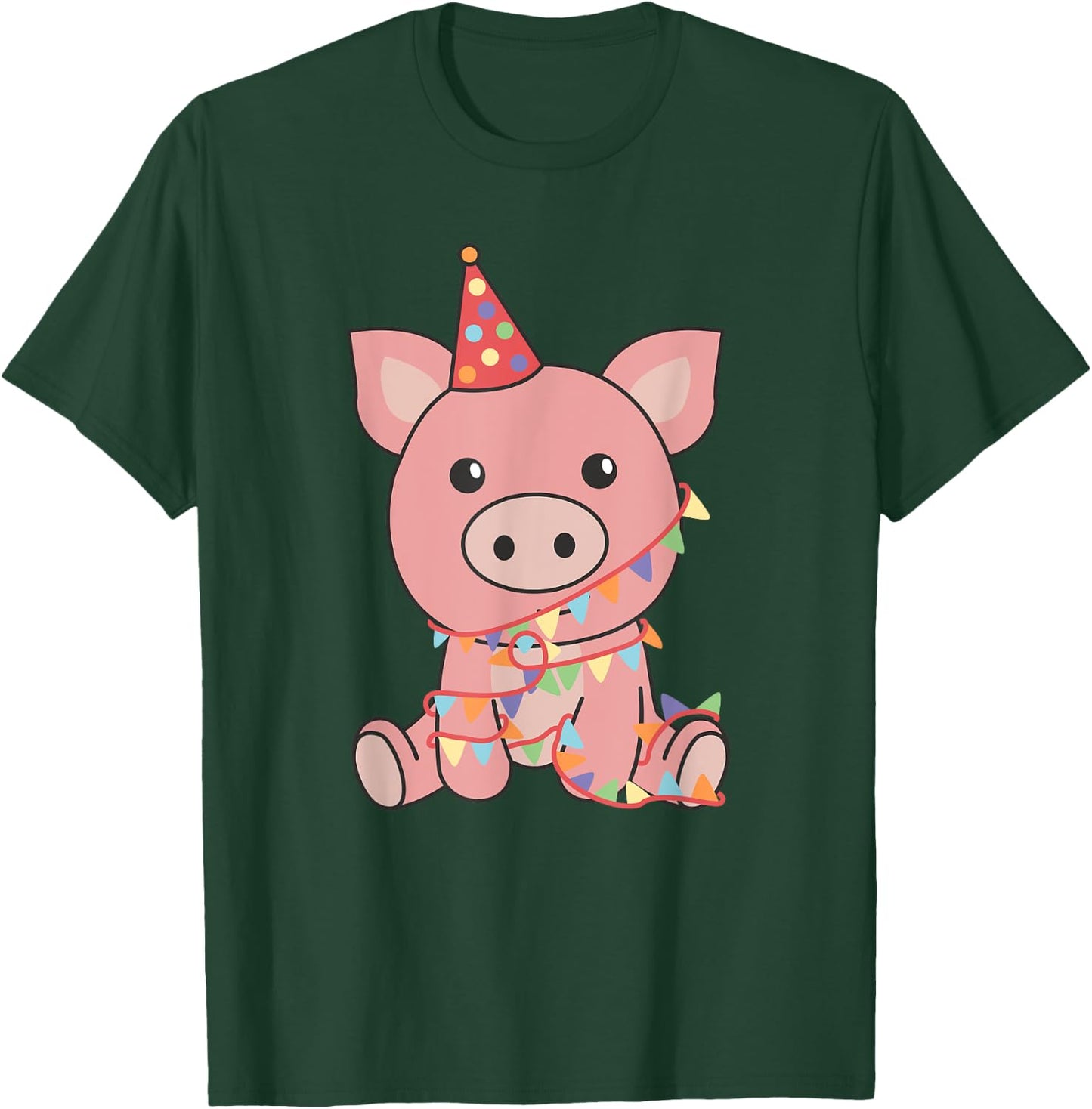 Geburtstag Schwein Kinder Birthday Animal Kids T-Shirt - T-Shirt | Forest