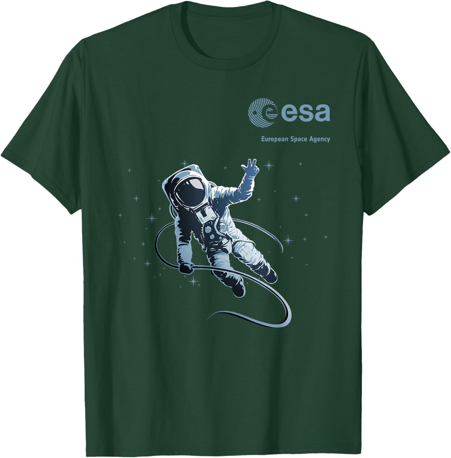 ESA European Space Agency Astronaut T-Shirt - T-Shirt | Forest