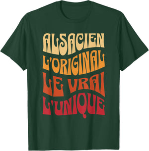 Alsatian the Original the True the Unique Gift Alsace , Black, S T-Shirt - T-Shirt | Forest