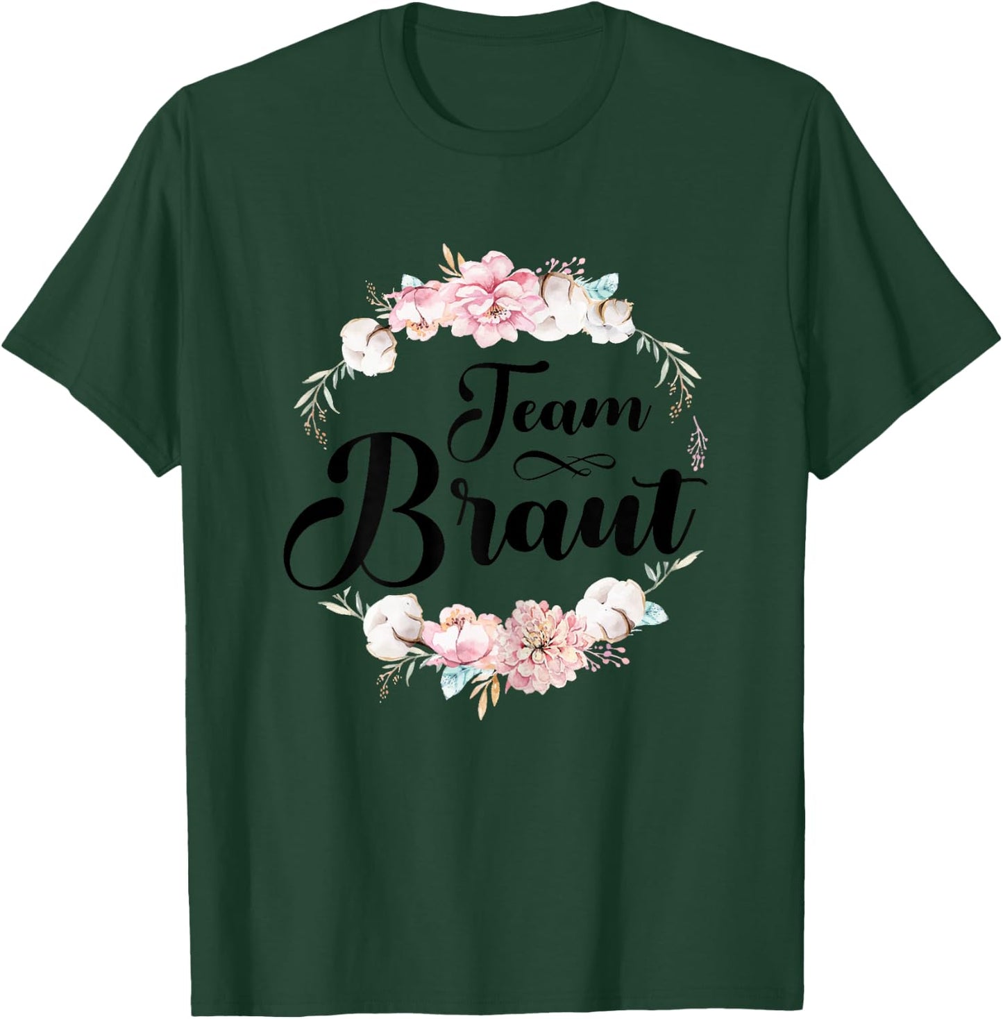 Women's Team Bride White Team Bride JGA Women Poltern , White T-Shirt - T-Shirt | Forest