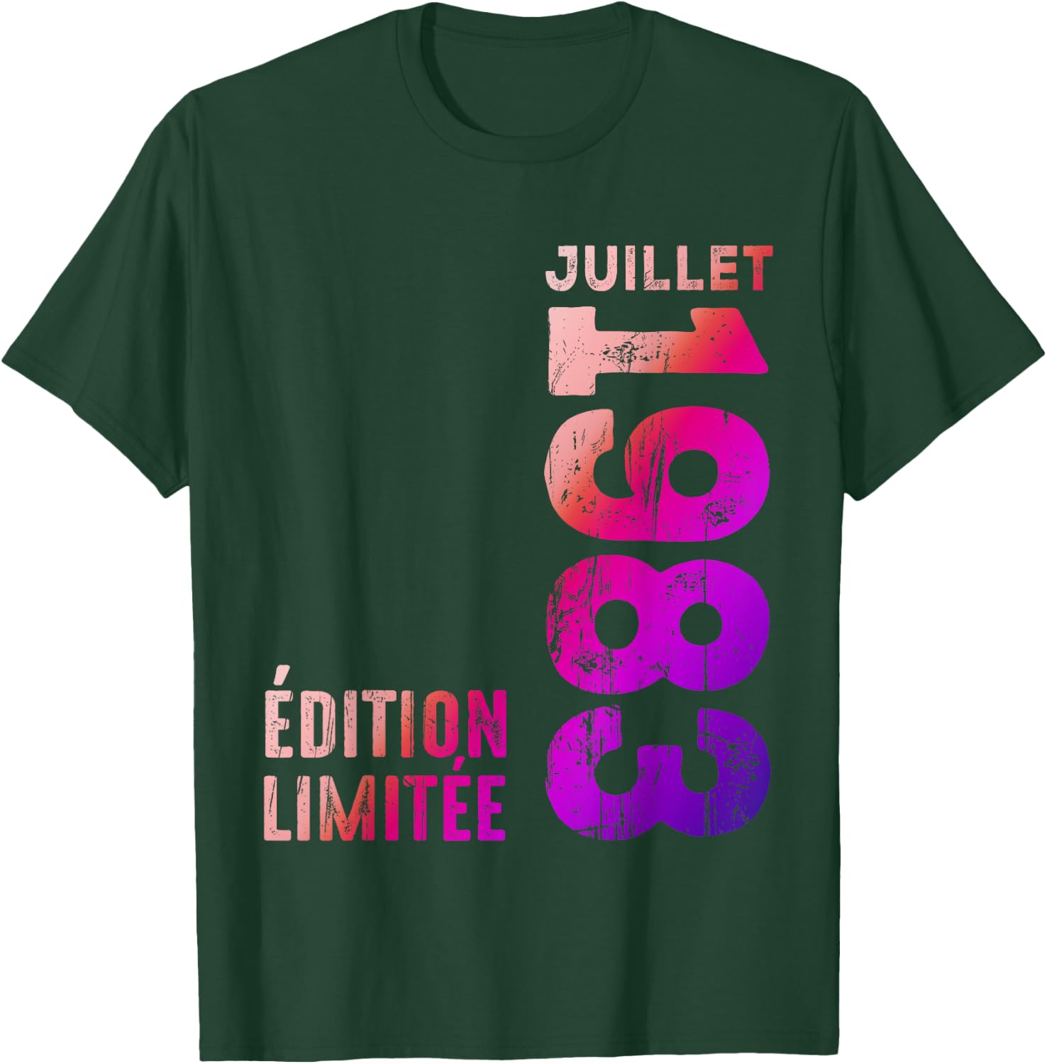 Legendary Since 1983 July 1983 Retro Year 1983 Vintage T-Shirt - T-Shirt | Forest