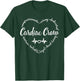 Cardiac Crew Cardiac Nurse Cardiologist Nurse Secretary - Men's & Women's - Black - Short Sleeve - Small - - Modern Classic - Holidays - Christmas T-Shirt - T-Shirt | Forest