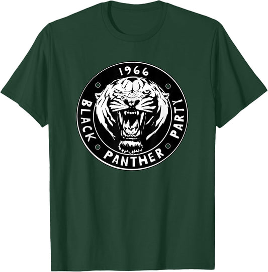 Black History Panther Party Logo 1966 Oakland California T-Shirt - T-Shirt | Forest