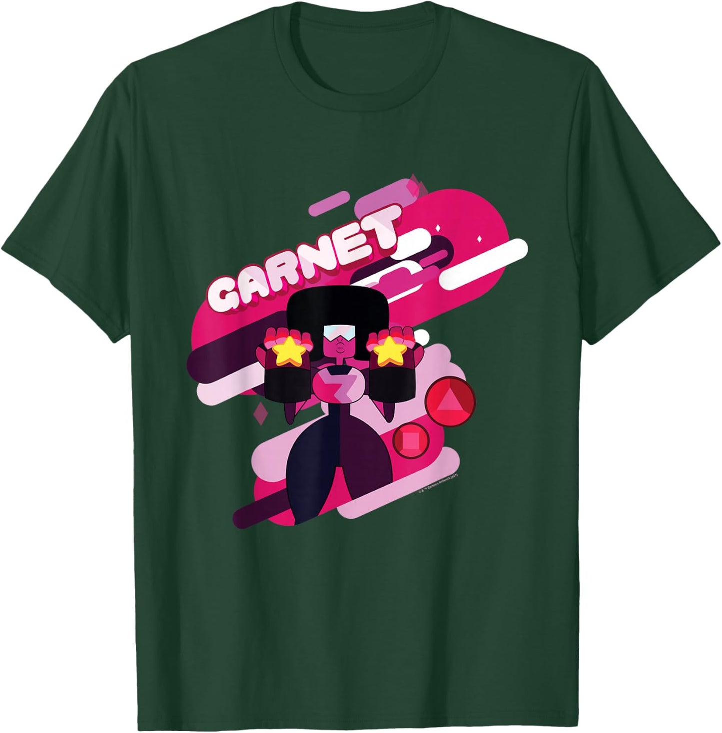 Steven Universe Garnet Power T-Shirt - T-Shirt | Forest