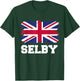 Selby UK, British Flag, Union Flag Selby T-Shirt - T-Shirt | Forest