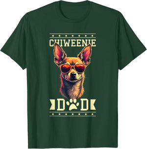 Chiweenie Dad Chiweenies T-Shirt - T-Shirt | Forest