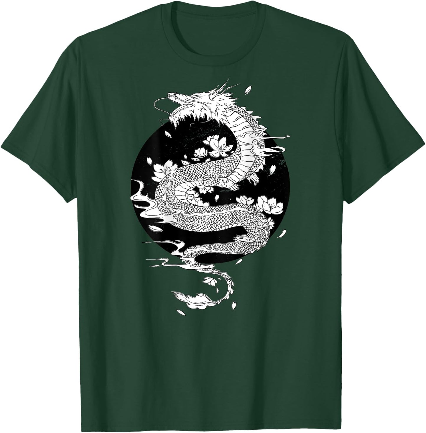 Tattoo Dragon Shirt Japanese Back Fire Dragon T-Shirt - T-Shirt | Forest