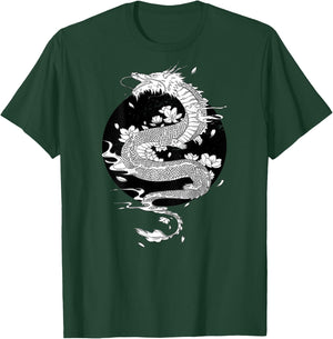 Tattoo Dragon Shirt Japanese Back Fire Dragon T-Shirt - T-Shirt | Forest