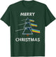 Pink Floyd The Dark Side of the Moon Prism Christmas Tree , black T-Shirt - T-Shirt | Forest