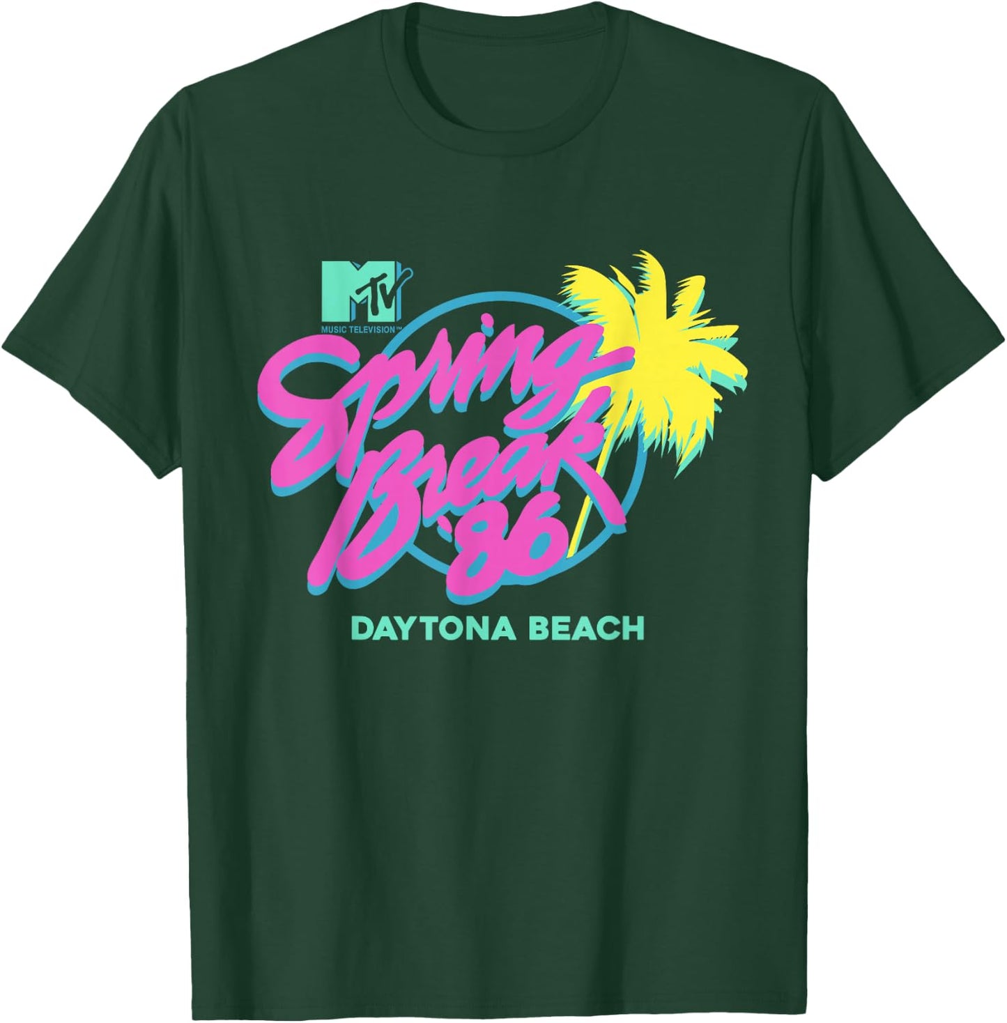 MTV - Spring Break 86 T-Shirt - T-Shirt | Forest
