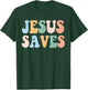 Jesus Saves Christian Retro Vintage T-Shirt - T-Shirt | Forest