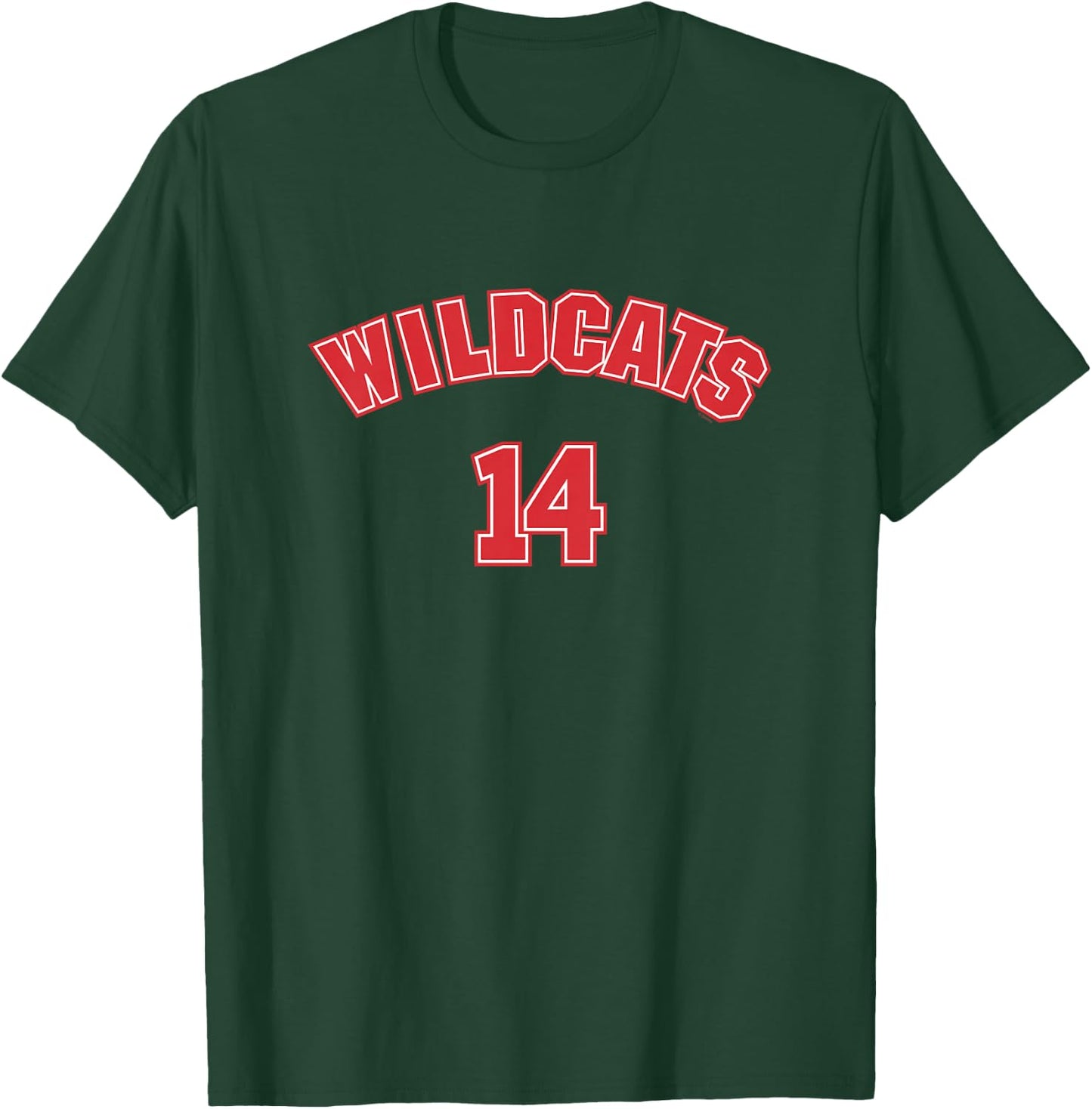 Children's High School Musical Wildcats 14 , White T-Shirt - T-Shirt | Forest