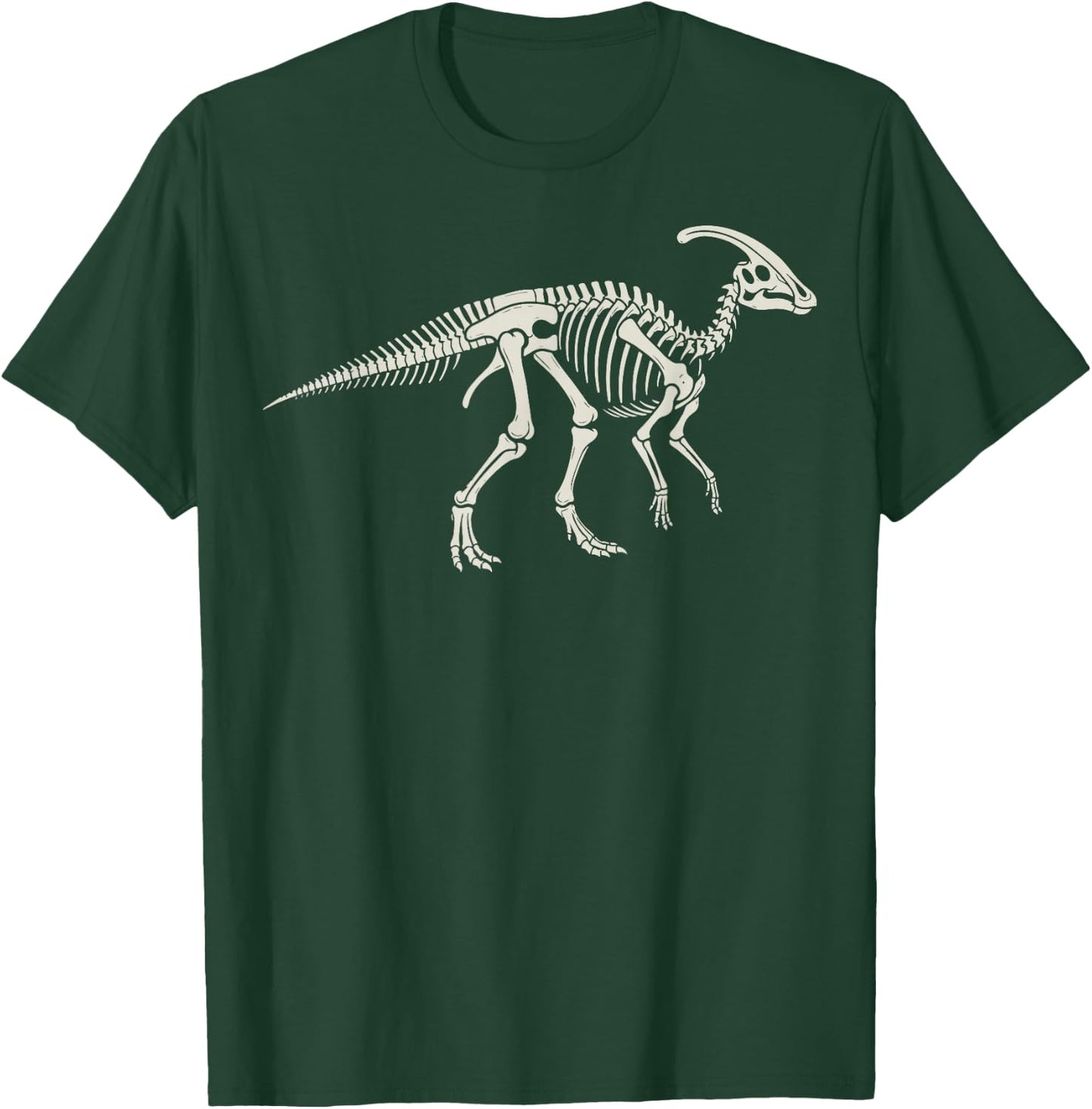 Parasaurolophus Skeleton T-Shirt - T-Shirt | Forest
