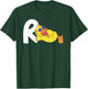 Pension Duck Funny Retirement Pension Pensioner Men's Women's T-Shirt - T-Shirt | Forest