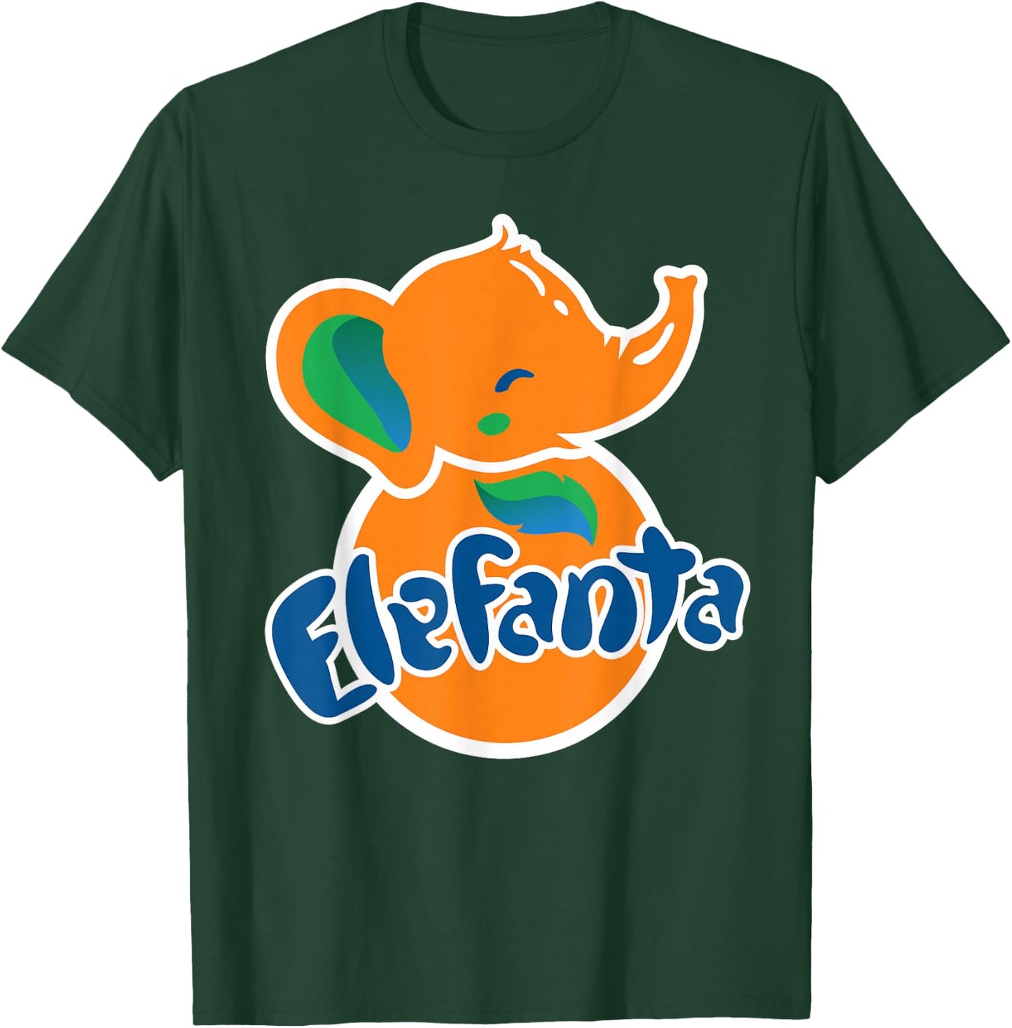 OHMGD Kein Elefant, kein Fanta, es ist ein ELEFANTA-Spaßtier. T-Shirt - T-Shirt | Forest