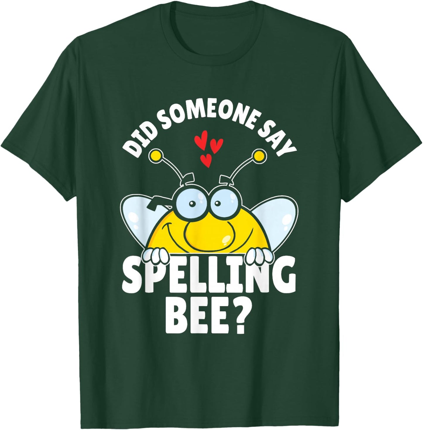 Spelling Bee Competition Word Speller School Spelling Bee T-Shirt - T-Shirt | Forest