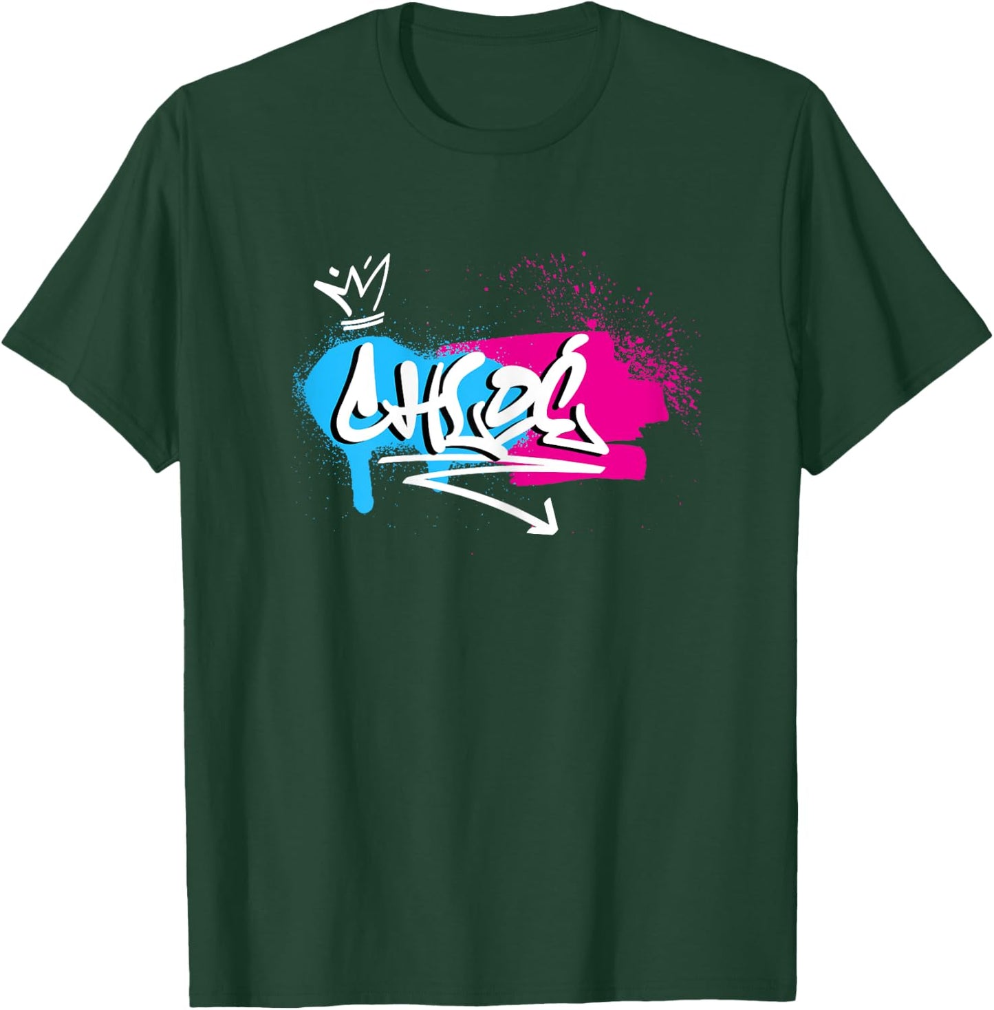 Ladies Girls Funny Funny Gift for Chloé , Black T-Shirt - T-Shirt | Forest