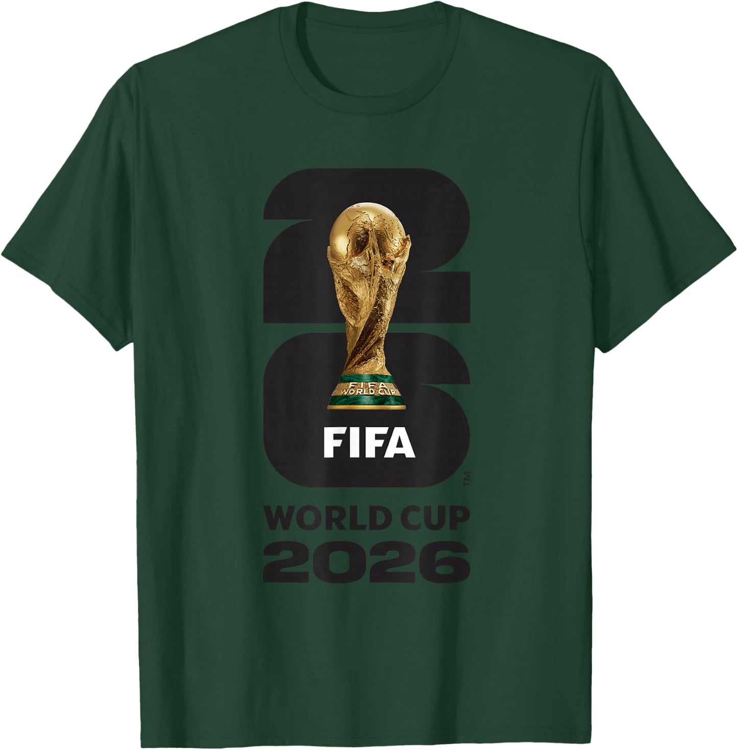 FIFA World CUP26 FIFA Gold TROPHÉE T-Shirt - T-Shirt | Forest