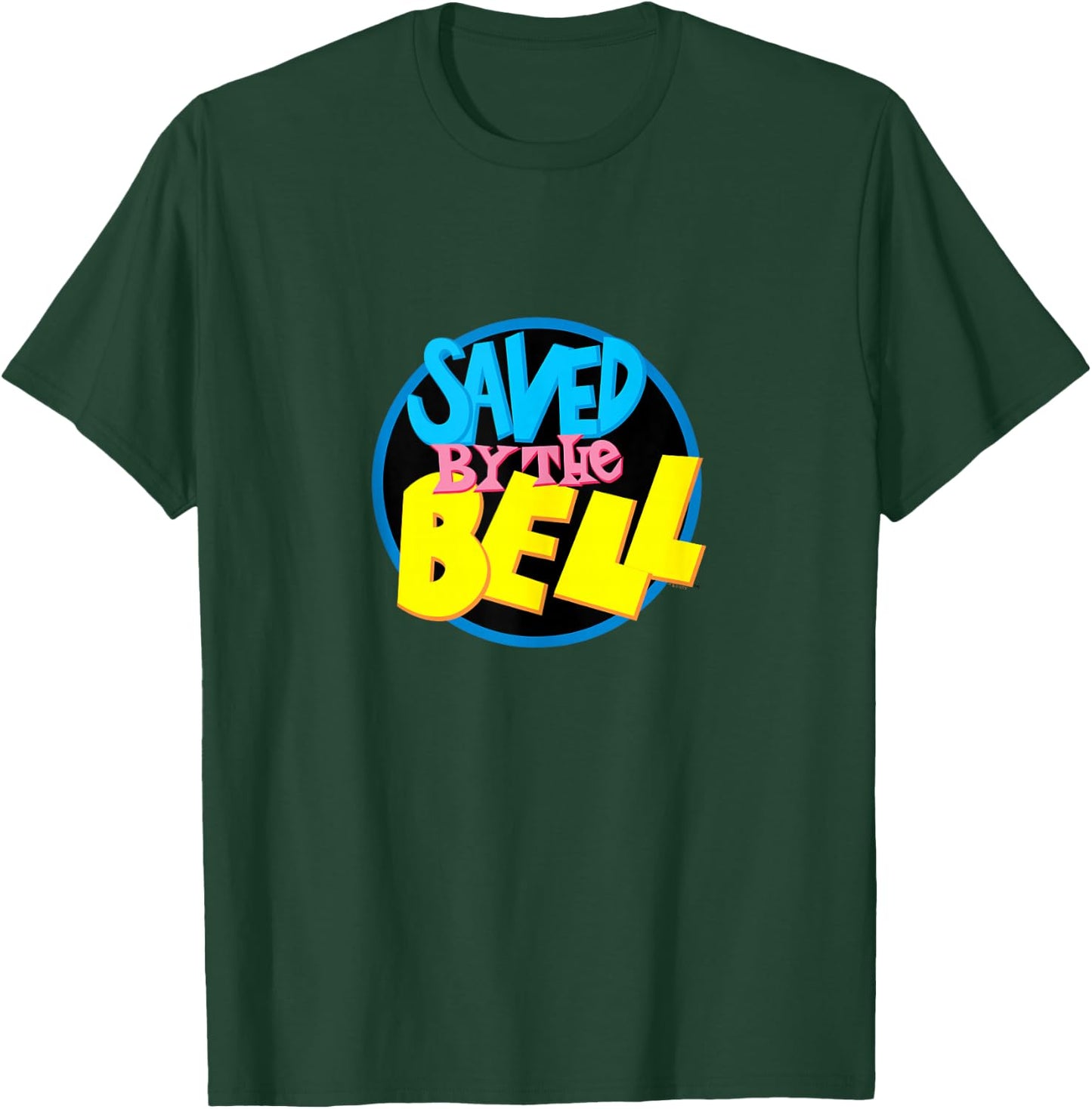 Saved By The Bell Classic Logo T-Shirt - T-Shirt | Forest