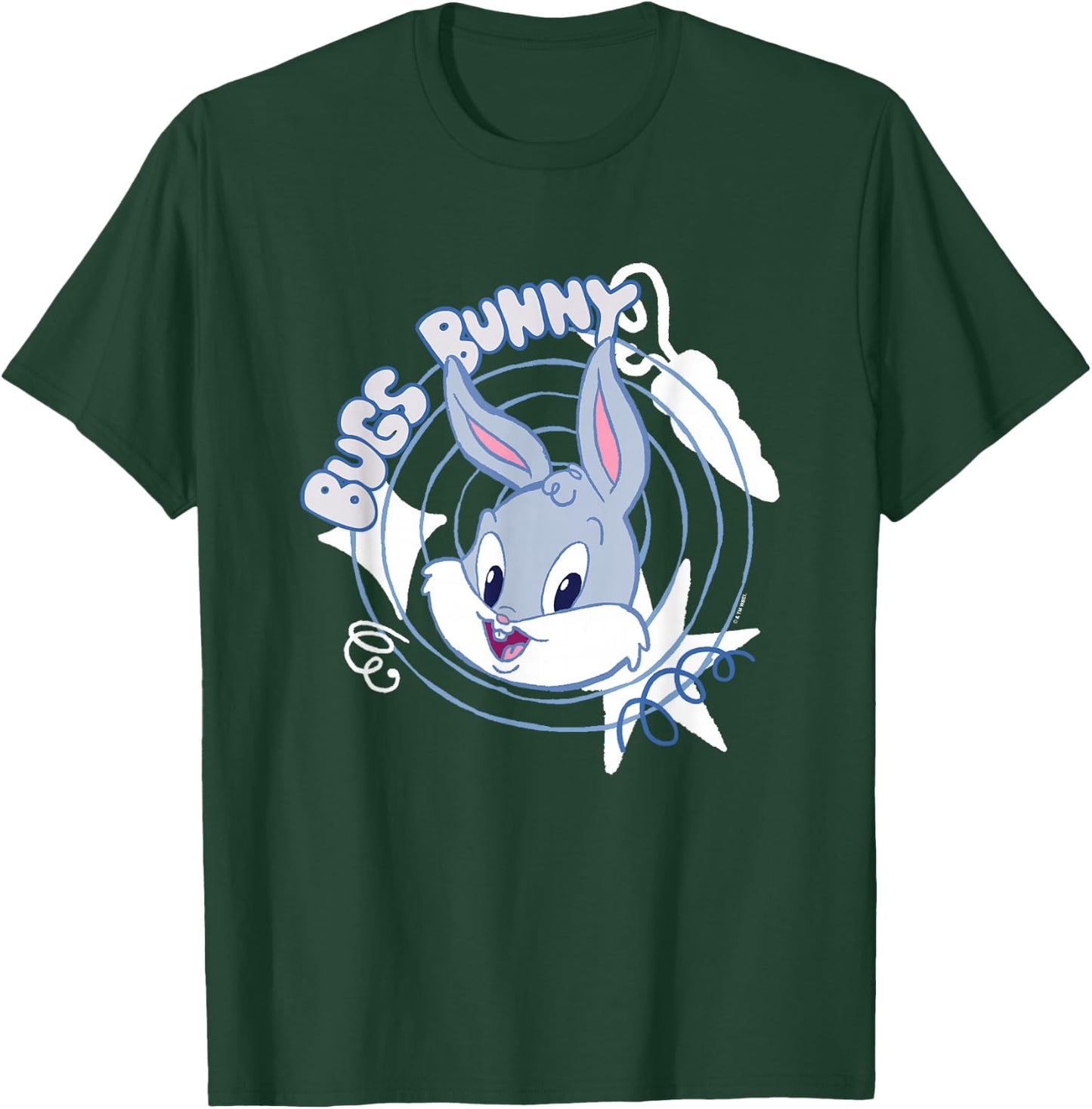 Looney Tunes Baby Bugs Bunny Big Face Cute Logo T-Shirt - T-Shirt | Forest
