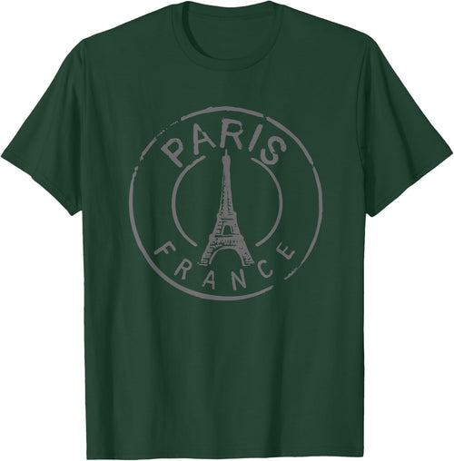 Vintage Retro Paris Frankreich Eiffelturm Liebe Männer Frauen Kinder