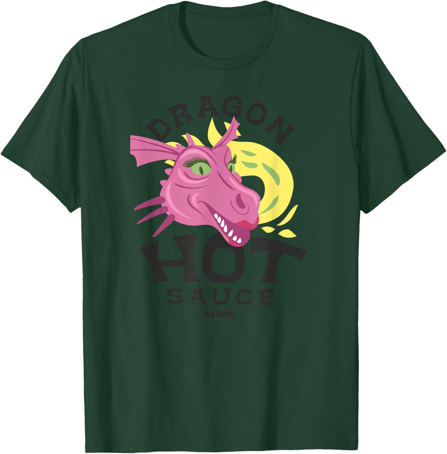 Shrek Dragon Hot Sauce T-Shirt - T-Shirt | Forest