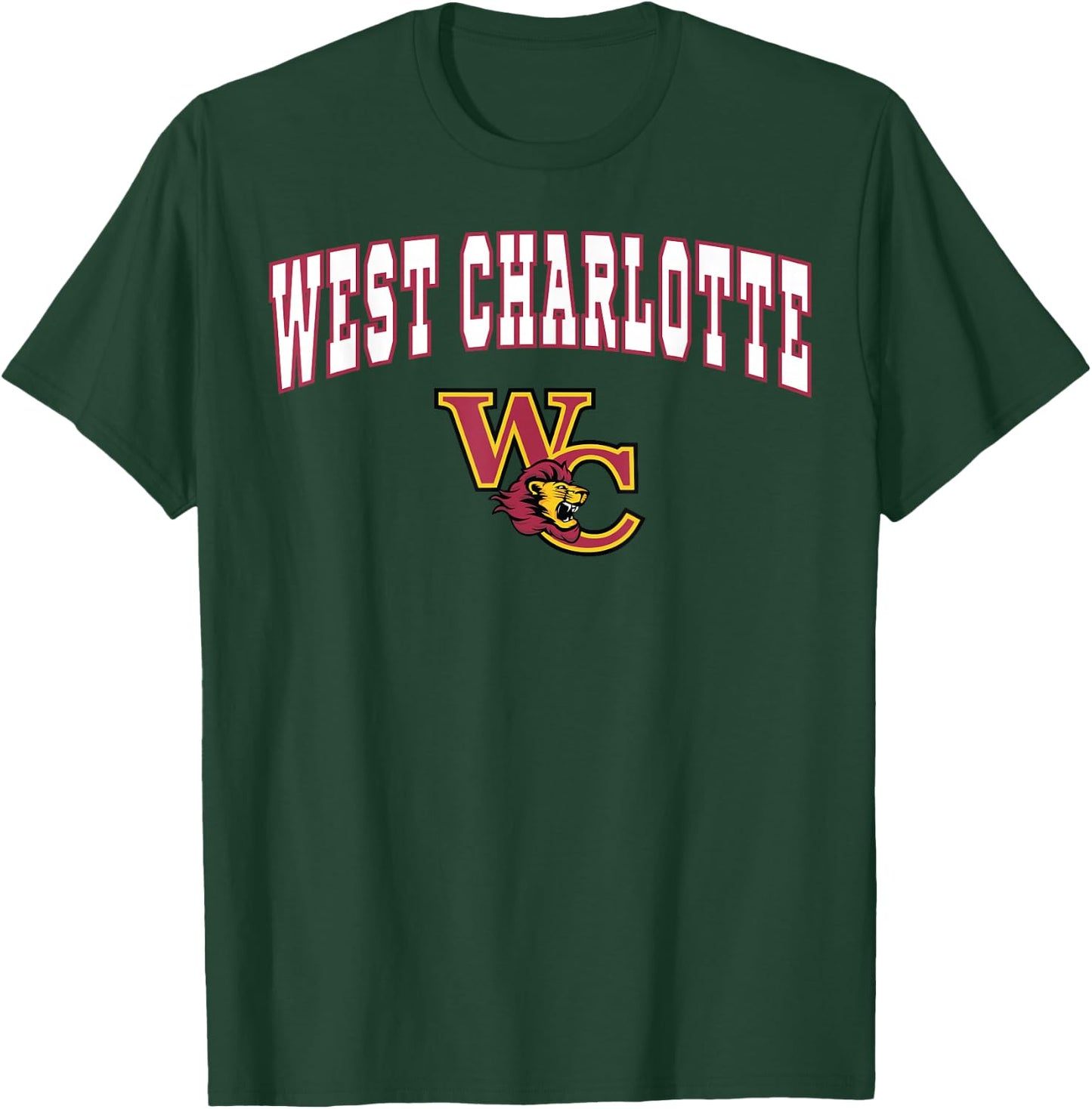 West Charlotte High School Lions T-Shirt - T-Shirt | Forest