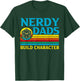 Funny Nerdy Dads Gaming Tabletop Gamer Fantasy Father's Day T-Shirt - T-Shirt | Forest