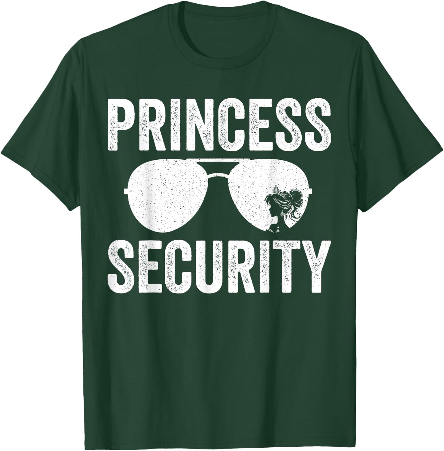 Princess Security Halloween Costume Dad Boy T-Shirt - T-Shirt | Forest