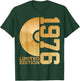 Vinyl 50. Geburtstag Dj Schallplatte Limited Edition 1976 T-Shirt - T-Shirt | Forest