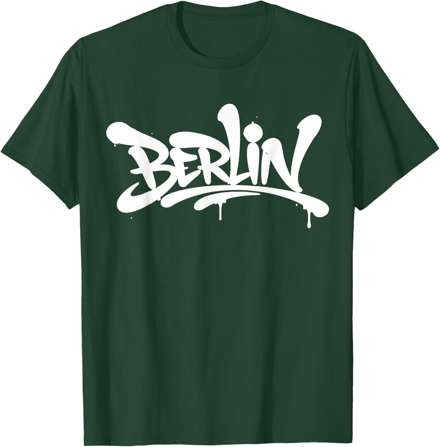 Berlin Graffiti City Street Art Handstyle Deutschland Souvenir T-Shirt - T-Shirt | Forest