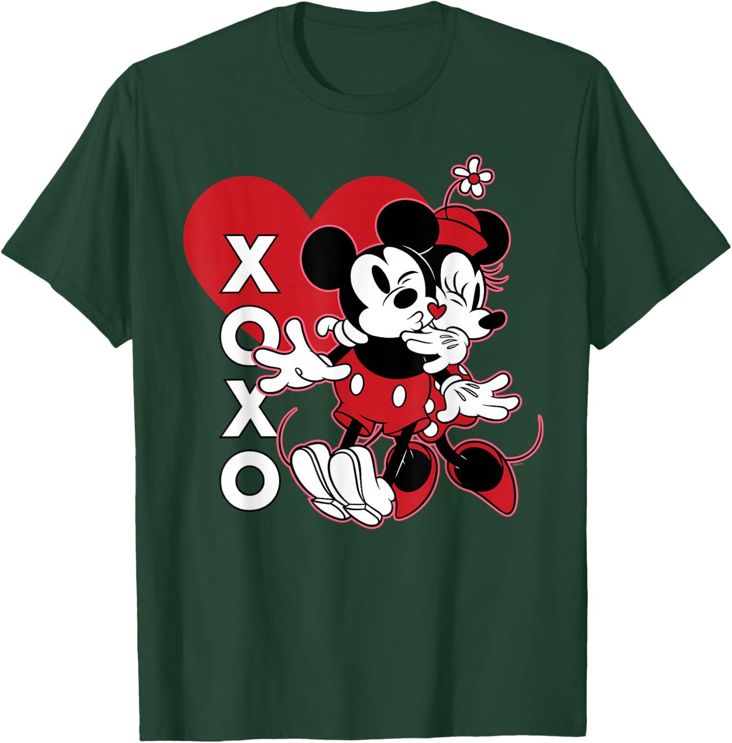 Disney Mickey & Minnie XOXO Valentine’s Day Hugs and Kisses T-Shirt - T-Shirt | Forest