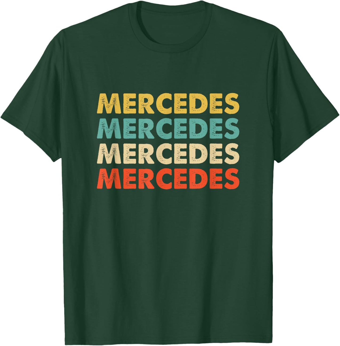 Name Mercedes T-Shirt - T-Shirt | Forest