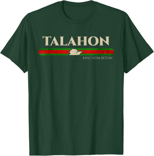Talahon | Viral Meme | Funny Youth Word & Trendword , black T-Shirt - T-Shirt | Forest