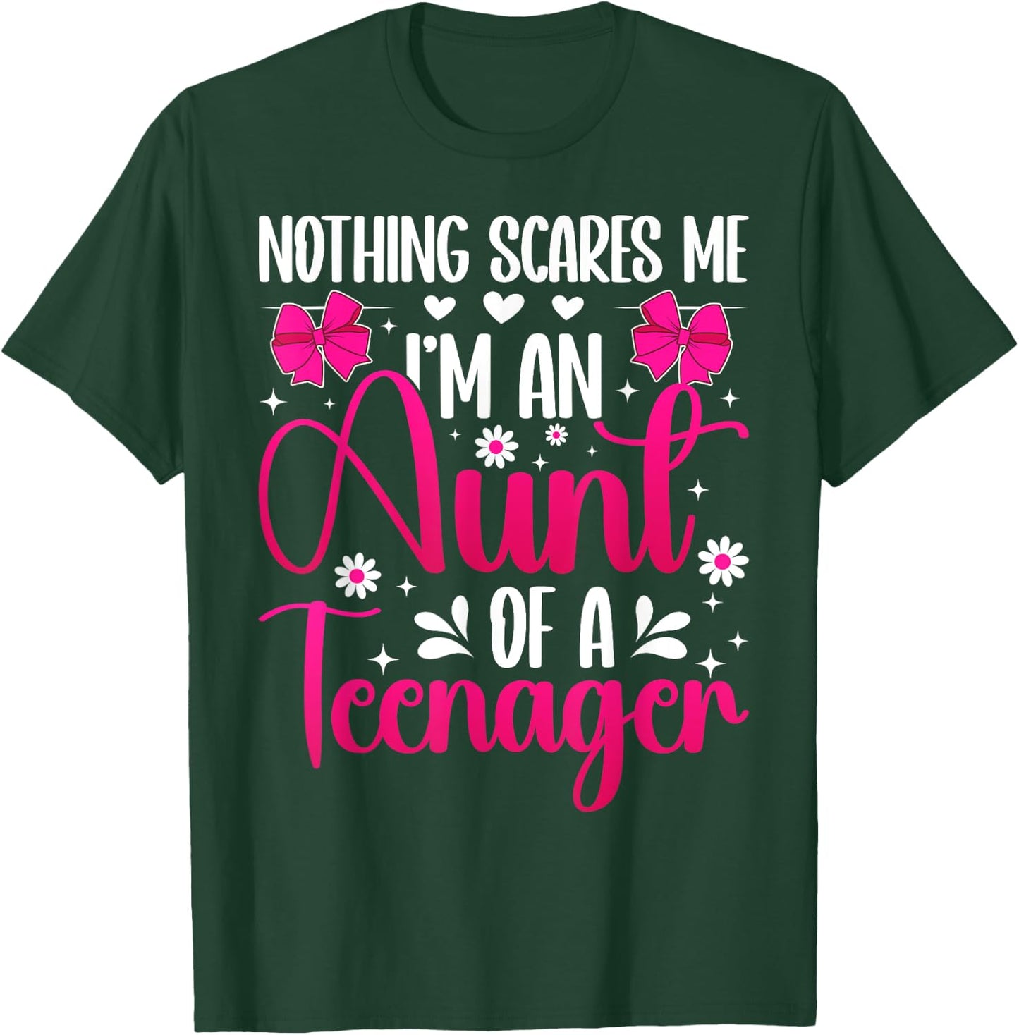 I'm An Aunt Of A Teenager Aunt Teenager Auntie T-Shirt - T-Shirt | Forest
