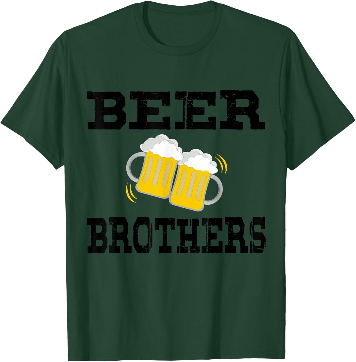 Fun Gift Sets with Beer Brothers for Drinking and Parties T-Shirt - T-Shirt | Forest