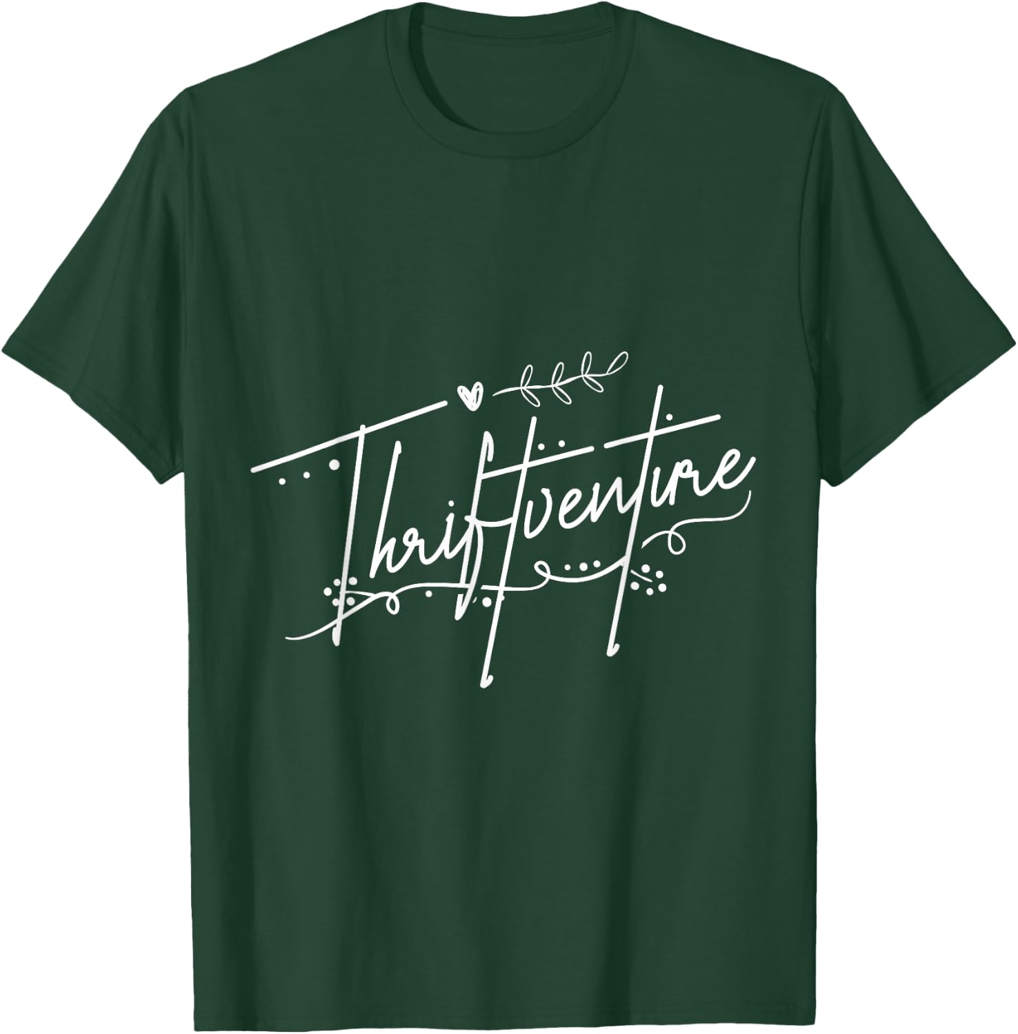 Thrifting Thrift Store Shop Thriftventure T-Shirt - T-Shirt | Forest