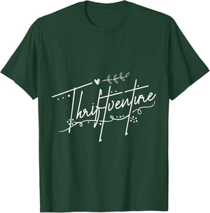 Thrifting Thrift Store Shop Thriftventure T-Shirt - T-Shirt | Forest
