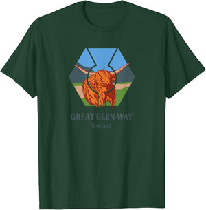 Great Glen Way - Scotland T-Shirt - T-Shirt | Forest