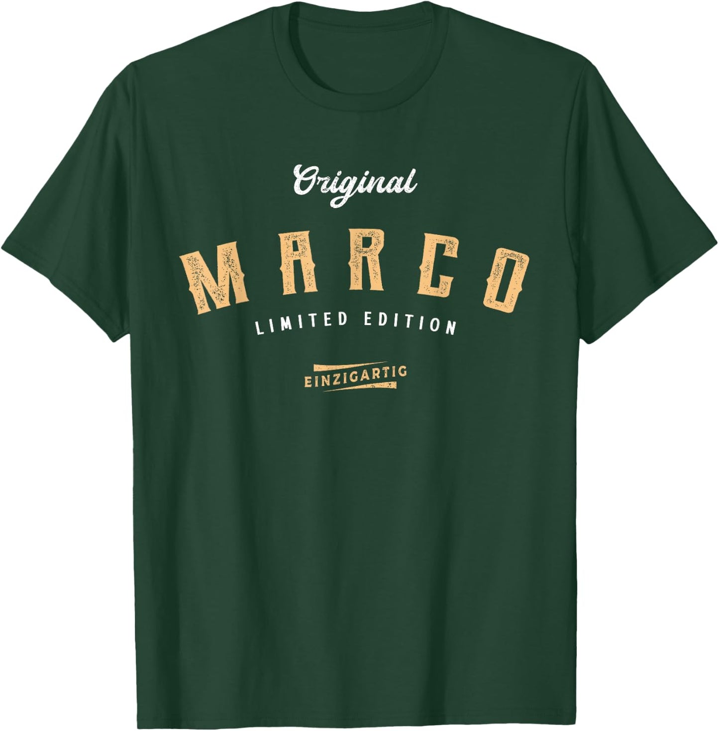 Marco Limited Edition , black T-Shirt - T-Shirt | Forest
