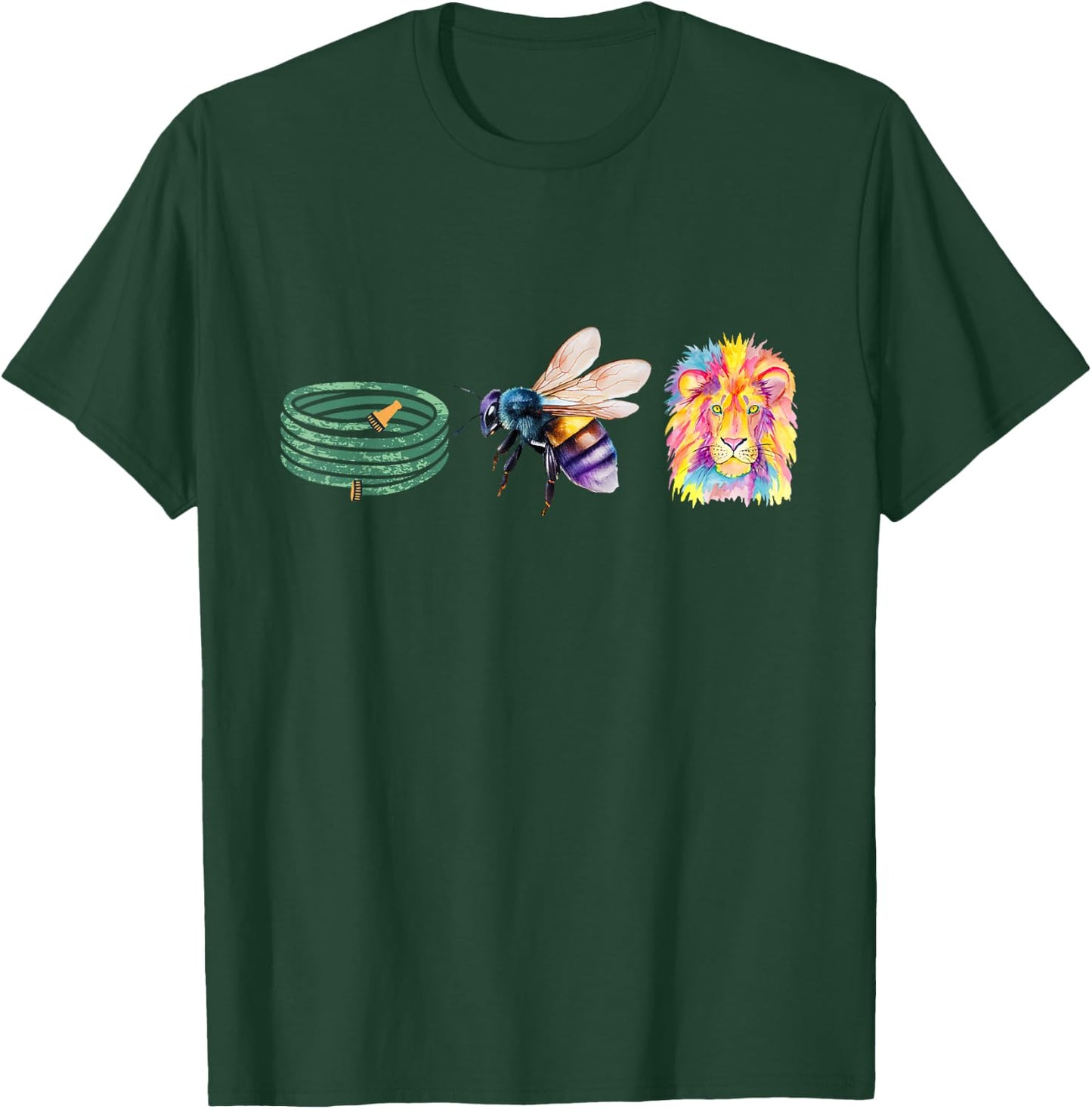 Hose Bee Lion Funny meme icons Hoes Be Lying T-Shirt - T-Shirt | Forest