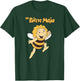 Maya the Bee Retro Pattern Cartoon TV Series Logo , Black, S T-Shirt - T-Shirt | Forest