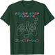PlayStation Never Stop Playing Controller Kanji Video Game T-Shirt - T-Shirt | Forest