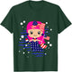 Girls 4th of July Cute Mermaid Toddler Patriotic Baby Flag T-Shirt - T-Shirt | Forest