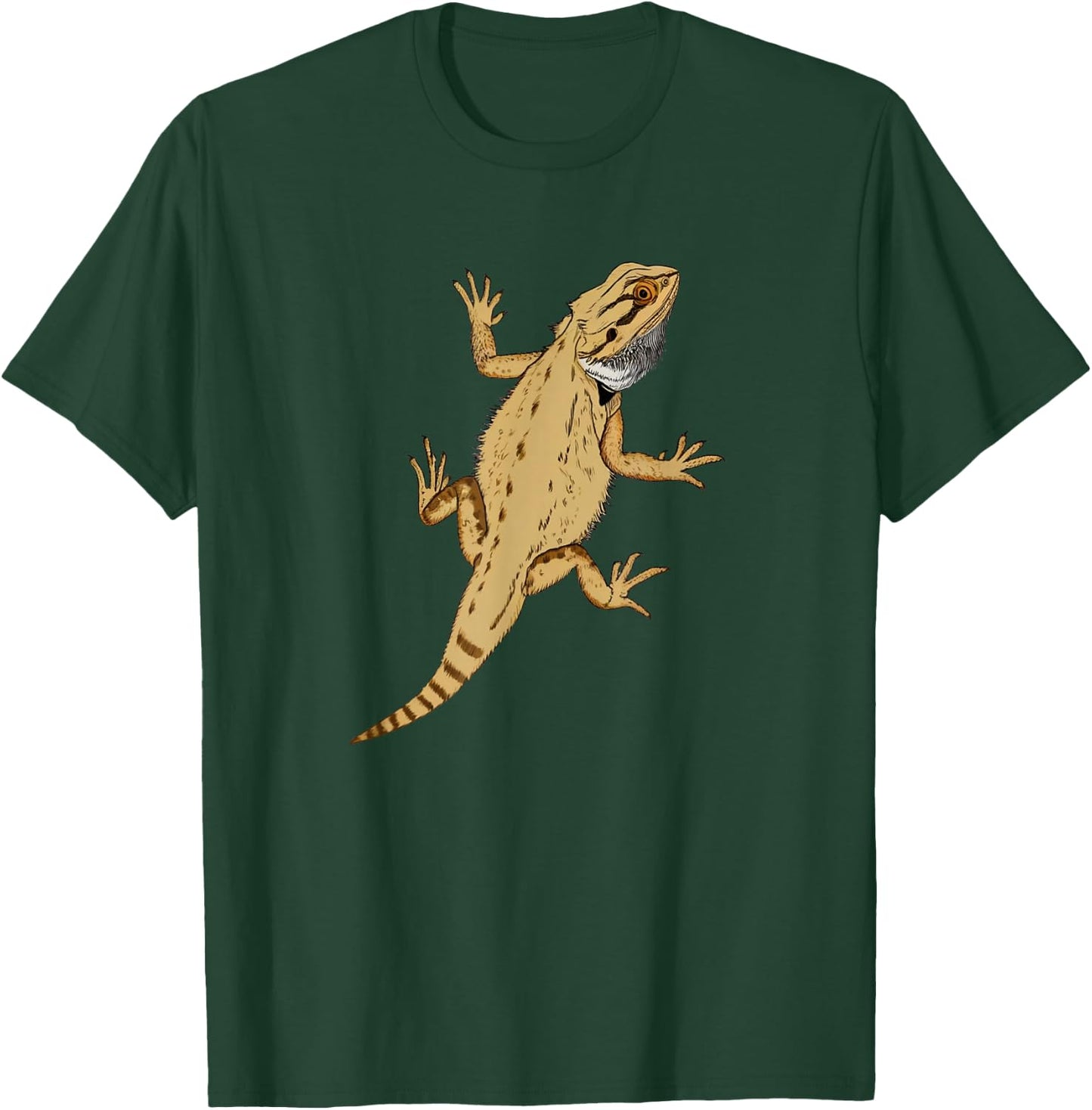 Funny Bearded Dragon Shirt Pogona Reptile Bearded Dragons T-Shirt - T-Shirt | Forest