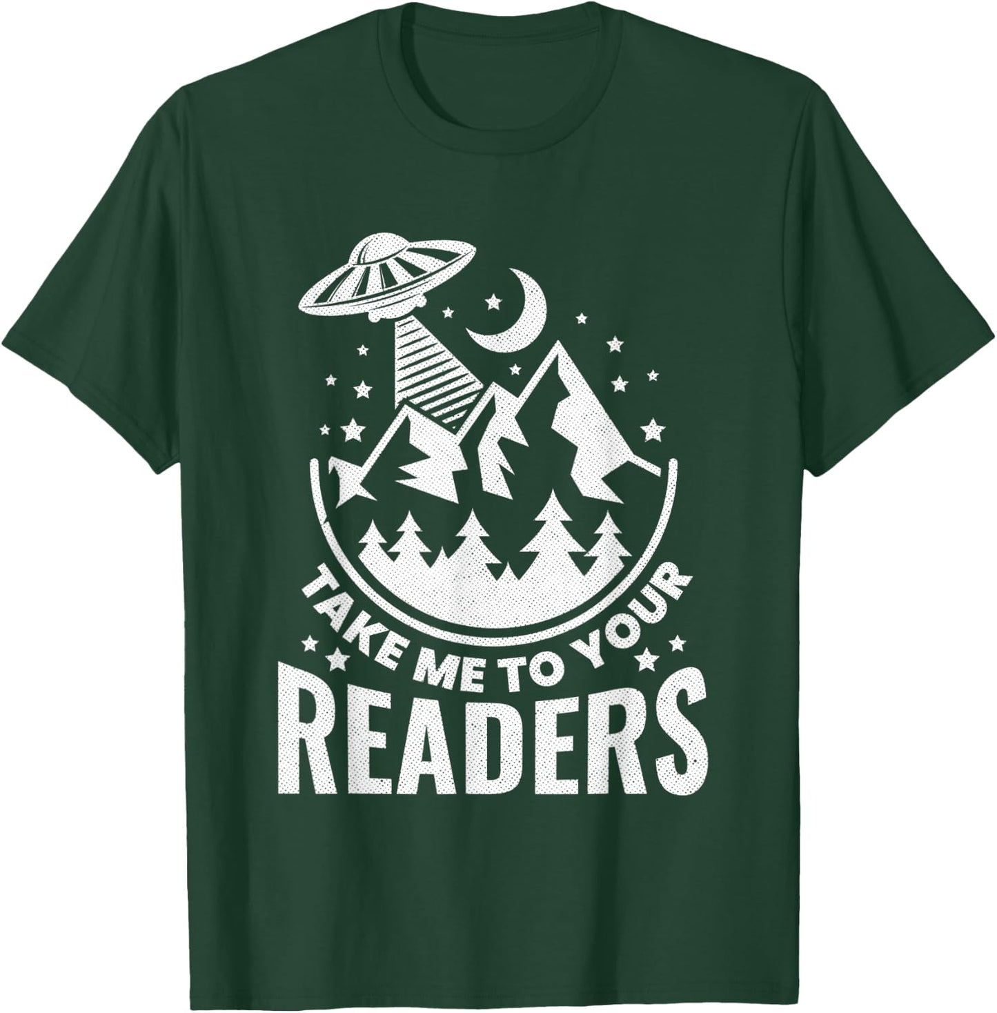 Reading Library Literature Read Books Lover Reader Gift T-Shirt - T-Shirt | Forest