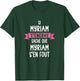 Gift Woman Humour Name Personalised Myriam , Black, Female X-Small T-Shirt - T-Shirt | Forest