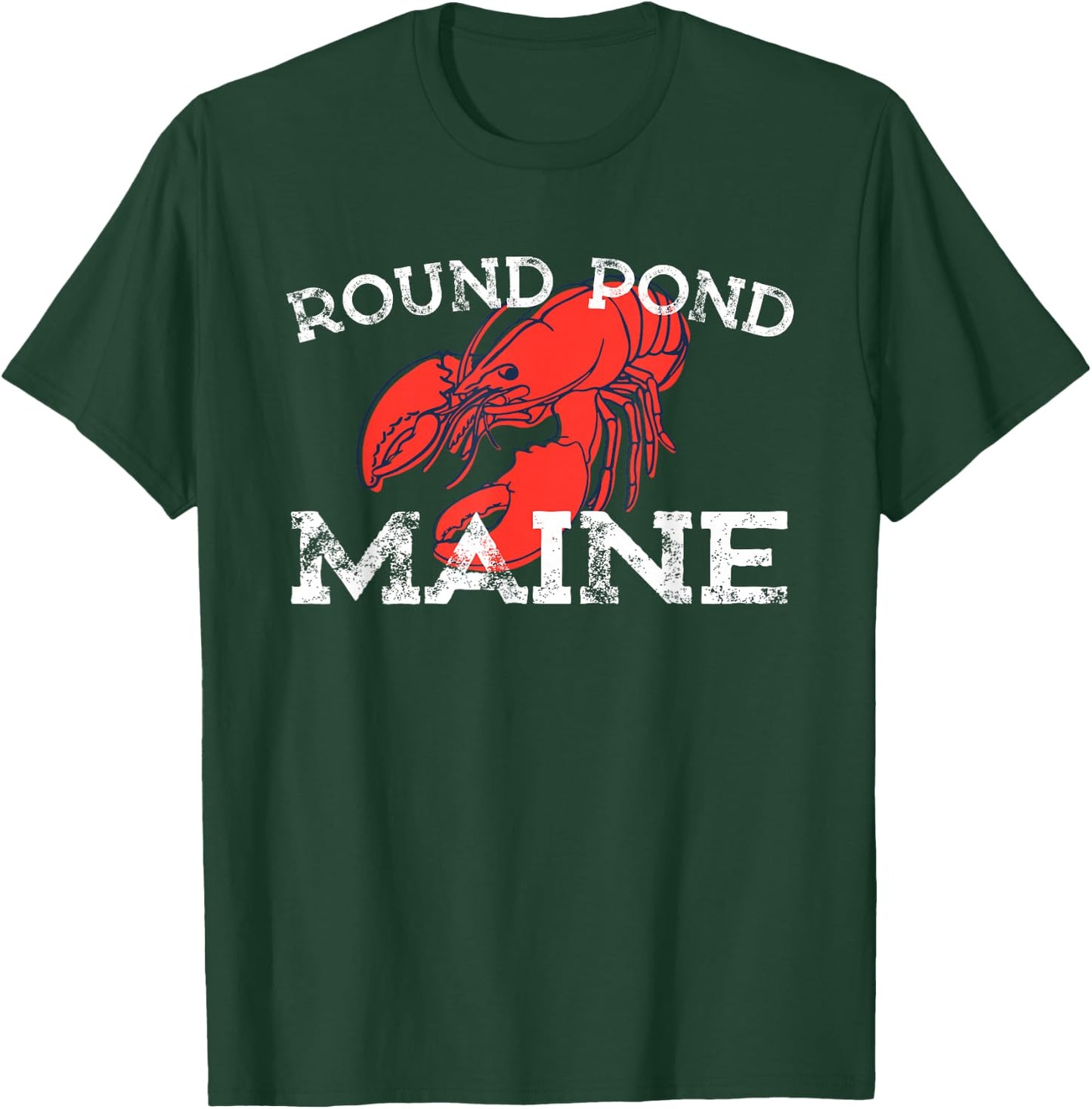 Round Pond Maine Lobster T-Shirt - T-Shirt | Forest
