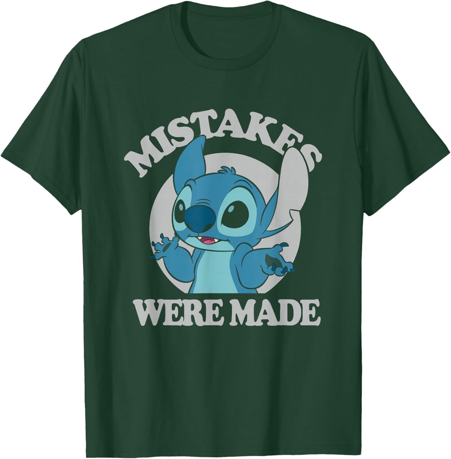 Disney Lilo & Stitch Mistakes Were Made Stitch T-Shirt - T-Shirt | Forest